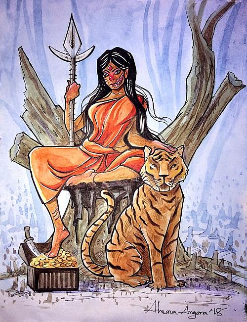 কার্টুন: অঙ্গনা আহসানা 