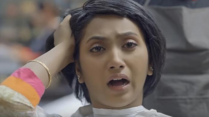 জুঁই নারিকেল তেলের অসাধারণ বিজ্ঞাপন : চুলগুলো আরও ছোট করে দিন যাতে...
