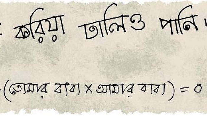 টয়লেটের দেয়ালে বাঙালির প্রতিভা