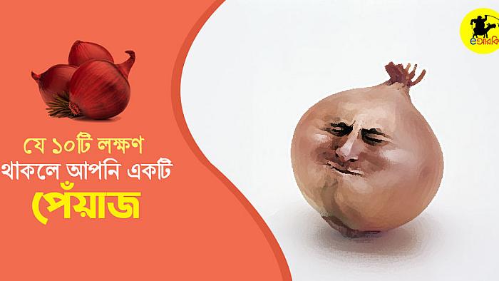 যে ১০টি লক্ষণ থাকলে আপনি একটি পেঁয়াজ