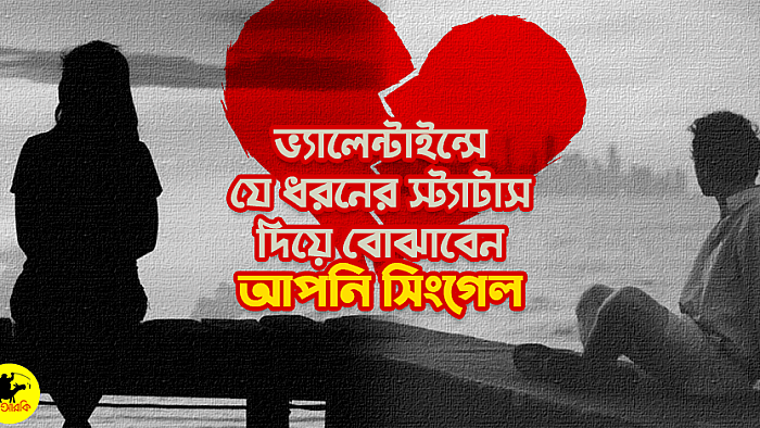 ভ্যালেন্টাইন্সে যে ধরনের স্ট্যাটাস দিয়ে বোঝাবেন, আপনি সিংগেল