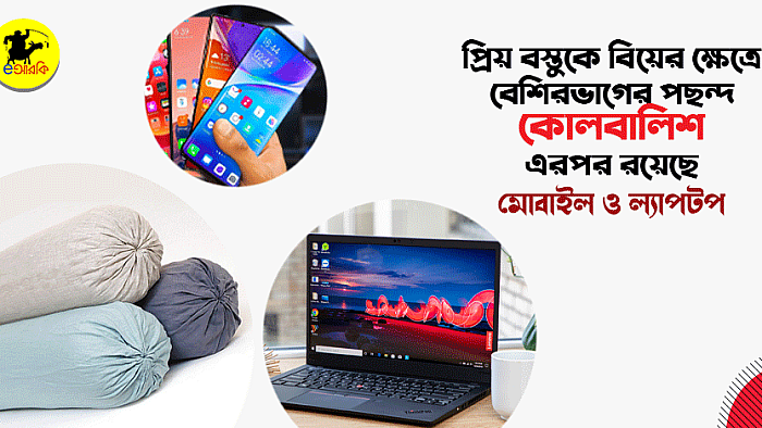 প্রিয় বস্তুকে বিয়ে: গণমানুষের প্রথম পছন্দ কোলবালিশ, আরও রয়েছে মোবাইল ও ল্যাপটপ