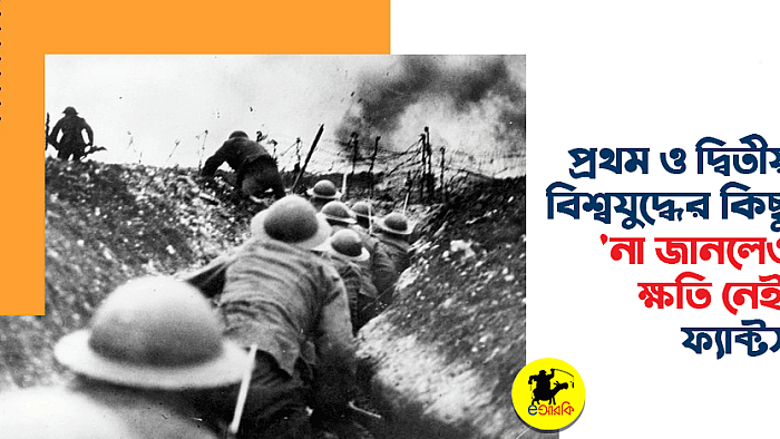 প্রথম ও দ্বিতীয় বিশ্বযুদ্ধের কিছু 'না জানলেও ক্ষতি নেই' ফ্যাক্টস