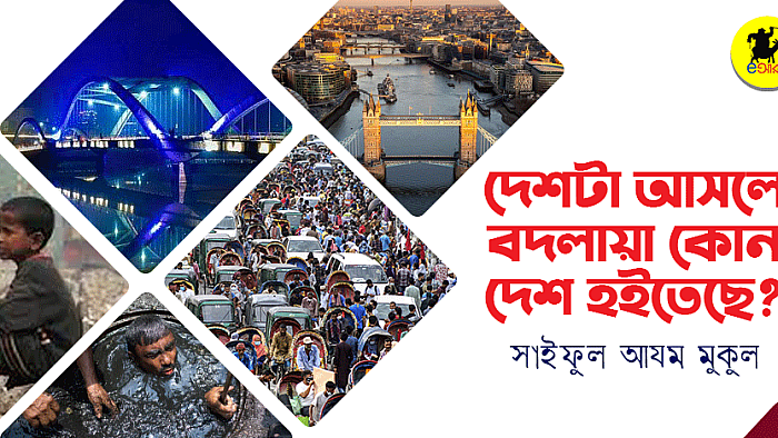 দেশটা বদলায়া আসলে কোন দেশ হইতেছে?