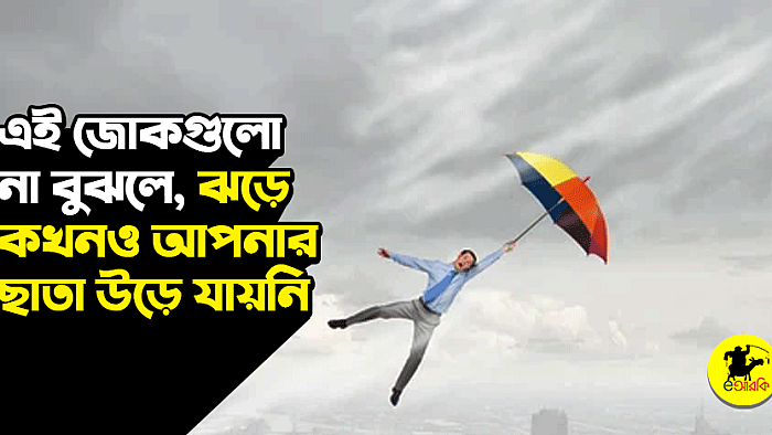 এই জোকগুলো না বুঝলে, ঝড়ে কখনও আপনার ছাতা উড়ে যায়নি