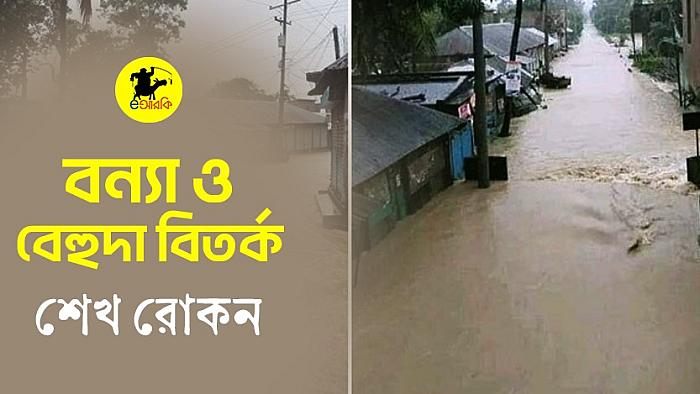 বন্যা ও বেহুদা বিতর্ক