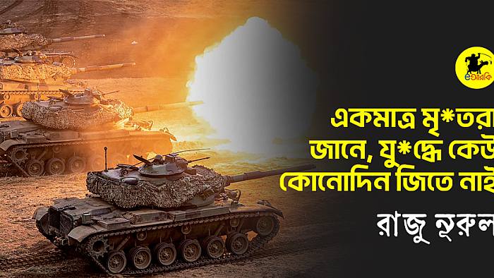 একমাত্র মৃ*তরা জানে, যুদ্ধে কেউ কোনোদিন জিতে নাই