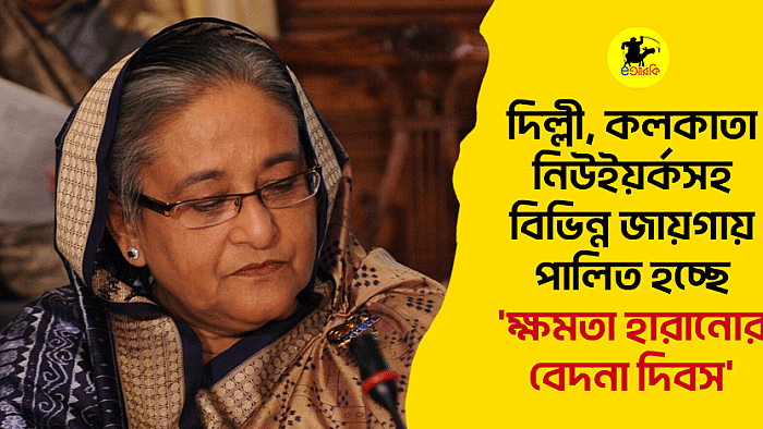 দিল্লী, কলকাতা, নিউইয়র্কসহ বিভিন্ন জায়গায় পালিত হচ্ছে 'ক্ষমতা হারানোর বেদনা দিবস'