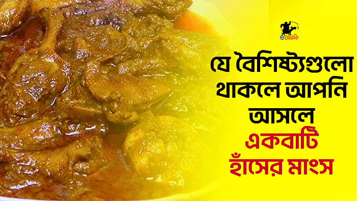 যে বৈশিষ্ট্যগুলো থাকলে আপনি আসলে হাঁসের মাংস