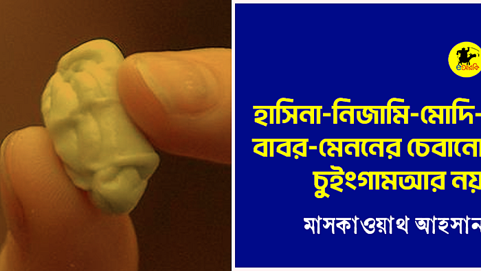 হাসিনা-নিজামি-মোদি-বাবর-মেননের চেবানো চুইংগাম আর নয়