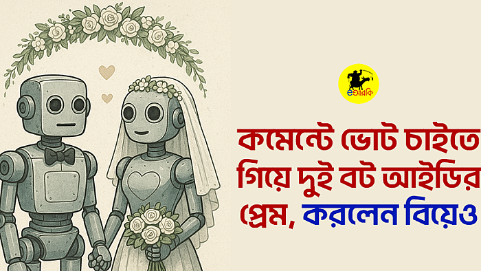 কমেন্টবক্সে ভোট চাইতে গিয়ে দুই বট আইডির প্রেম, করলেন বিয়েও