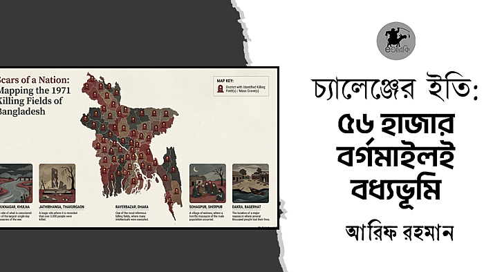 চ্যালেঞ্জের ইতি: ৫৬ হাজার বর্গমাইলই বধ্যভূমি