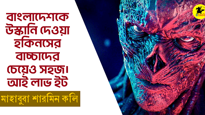 বাংলাদেশকে উস্কানি দেয়া হকিনসের বাচ্চাদের চেয়েও সহজ। আই লাভ ইট: ভেকনা