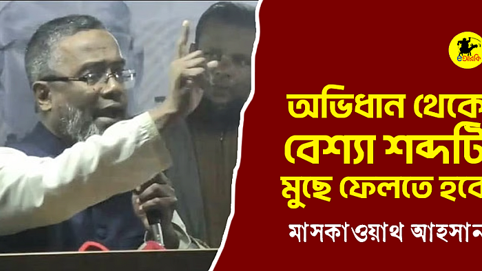 অভিধান থেকে বেশ্যা শব্দটি মুছে ফেলতে হবে