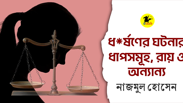 ধর্ষণের ঘটনার ধাপসমূহ, রায় ও অন্যান্য