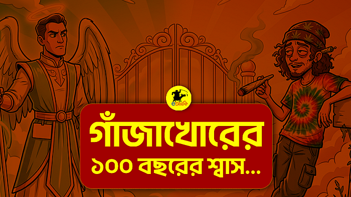 গাঁজাখোরের ১০০ বছরের শ্বাস…