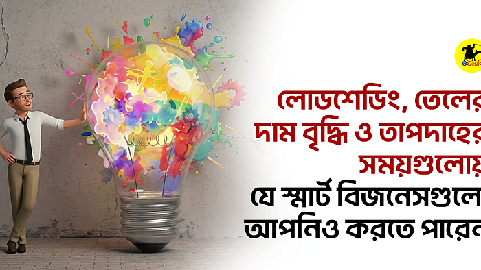 লোডশেডিং, তেলের দাম বৃদ্ধি ও তাপদাহের সময়গুলোয় যে স্মার্ট বিজনেসগুলো আপনিও করতে পারেন