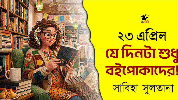 ২৩ এপ্রিল: একটি দিন শুধু বইপোকাদের!