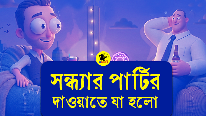 সন্ধ্যার পার্টির দাওয়াতে যা হলো