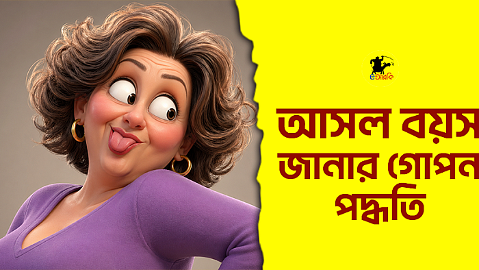 আসল বয়স জানার গোপন পদ্ধতি