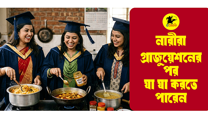 গ্রাজুয়েশন শেষ হওয়ার পর নারীরা যা যা করতে পারেন