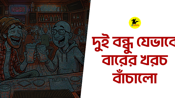দুই বন্ধু যেভাবে বারের খরচ বাঁচালো