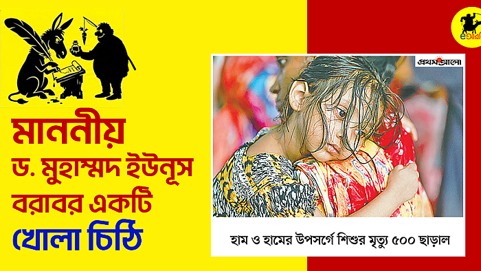 মাননীয় ড. মুহাম্মদ ইউনূস বরাবর একটি খোলা চিঠি