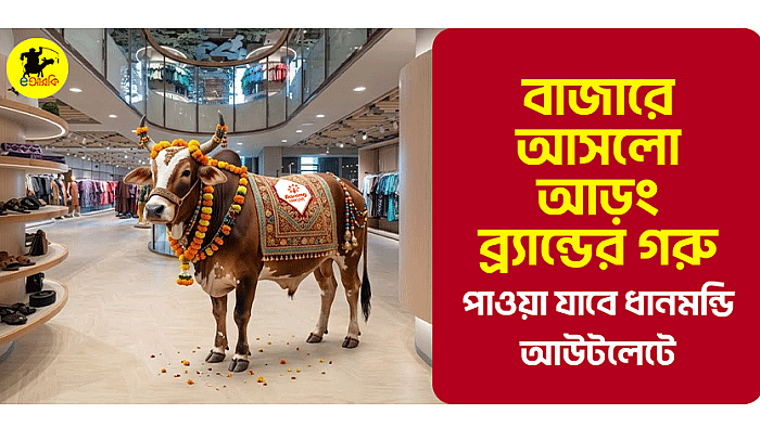 বাজারে এলো আড়ং ব্র্যান্ডের গরু, পাওয়া যাবে ধানমন্ডি আউটলেটে