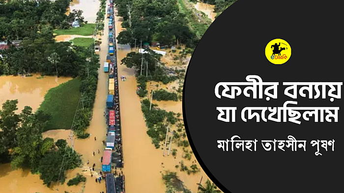 ফেনীর বন্যায় যা দেখেছিলাম