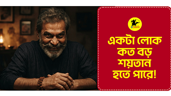 একটা লোক কত বড় শয়তান হতে পারে!