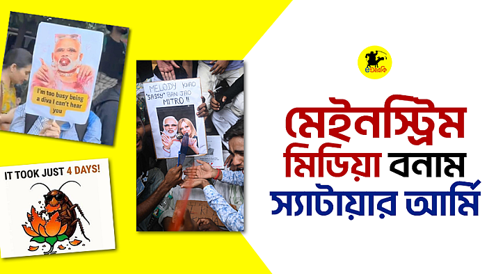মেইনস্ট্রিম মিডিয়া বনাম স্যাটায়ার আর্মি