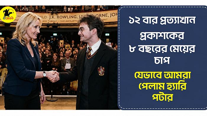 ১২ বার প্রত্যাখানের পর যেভাবে প্রকাশিত হলো হ্যারি পটার