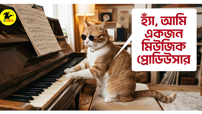 হ্যাঁ, আমি একজন মিউজিক প্রোডিউসার