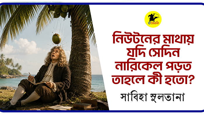 নিউটনের মাথায় যদি সেদিন নারিকেল পড়ত, তাহলে কী হতো?