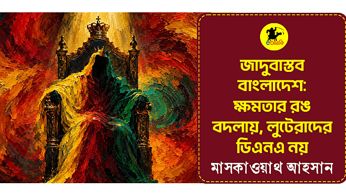 জাদুবাস্তব বাংলাদেশ: ক্ষমতার রঙ বদলায়, লুটেরাদের ডিএনএ নয়