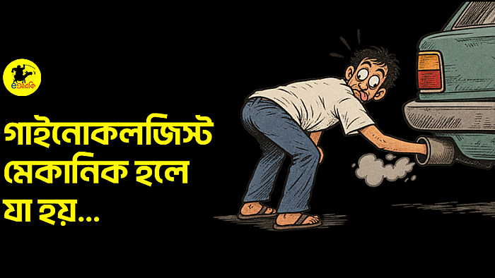 গাইনোকলজিস্ট মেকানিক হলে যা হয়...