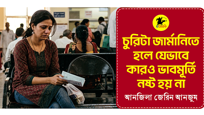 চুরিটা জার্মানিতে হলে যেভাবে কারও ভাবমূর্তি নষ্ট হয় না